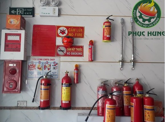 Các Loại Bình Chữa Cháy Thông Dụng